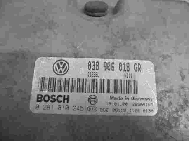 Centralina VW VOLKSWAGEN GOLF MK4 1.9 TDI 038906018GR BOSCH 02810245 28SA4164