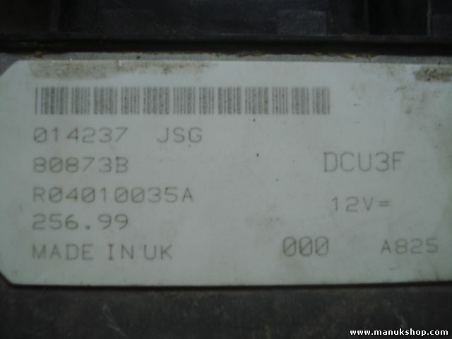 Centralita Fiat Punto Doblo 1.9 JTD REF 12V 46760545 DCU3F.001 R04010035A 014237
