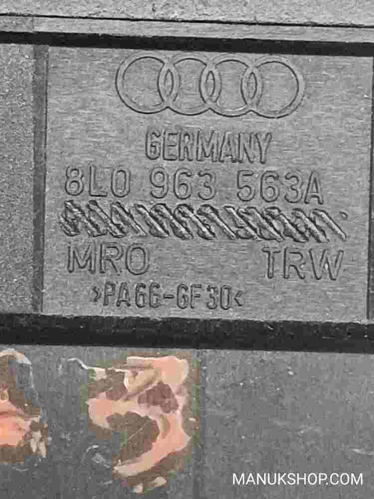 Asiento interruptor del calentador Audi A3 S3 8L 8L0963563A  MRO TRW PA66-GF30