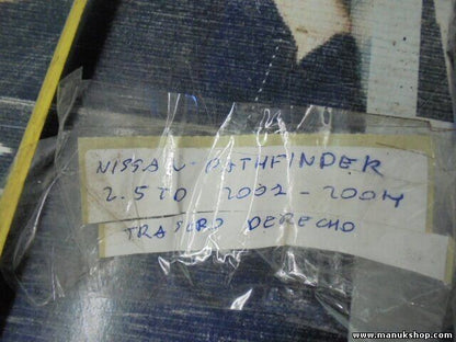 Palier transmision trasero derecho Nissan 2.5 TD 2002-2004 39600EB310