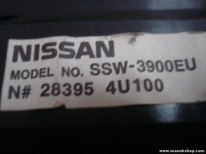 Interruptor del sistema de navegación Nissan N283954U100 SSW-3900EU SSW3900EU