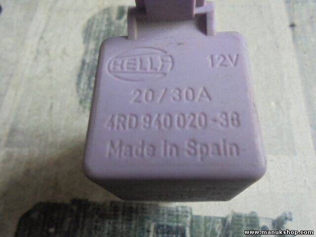 Relé Citroen Peugeot 205 II HELLA 4RD94002038 4RD940020-38 20/30A