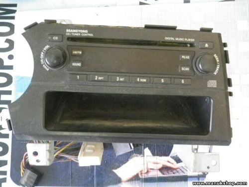 CD-Player Radio SsangYong Actyon 8910009101 89100-09101 06B27A00463 9CA04077 E1