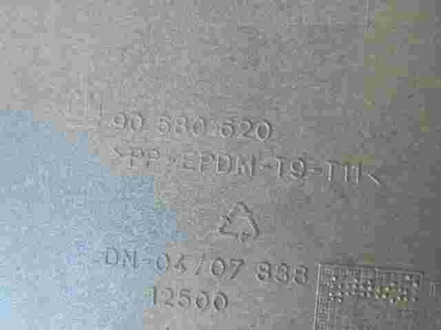 Parachoques Opel Zafira A 2.2 16V DTI GM 90580620 90 580 620 DN04707838