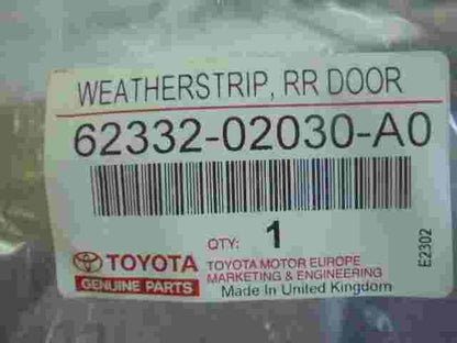 Striscia meteo porta RR Toyota Corolla 6233202030A0 62332-02030-A0