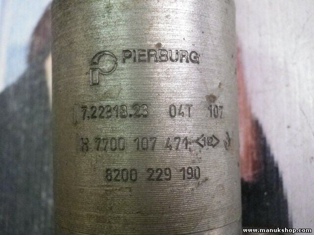 EGR Válvula de recirculación de gases de escape Renault 72281823 8200229190