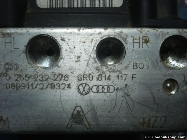 Unidad hidráulica del ABS Skoda Fabia 2 6R0614117F 6RO614117F 0265232276