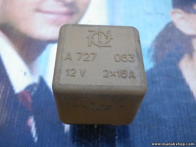 Relé Alfa Romeo Fiat A 727 063 A727063 12V 2x 15A