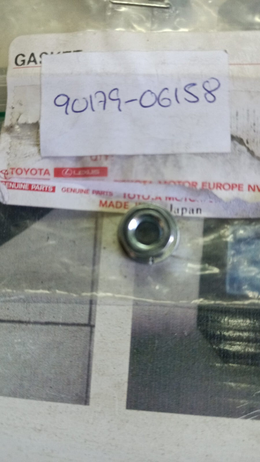 Nut / Lexus Toyota 9017906158 90179-06158