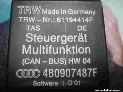Dispositivo de control multifunción Audi A4 A6 A8 4B0907487F TRW 61194414F