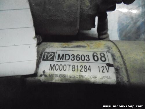 Arranque Mitsubishi 2.0 GDI 4G93 4G94 4G13 MD360368 JS1139 M000T81284