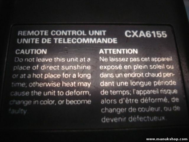 telecomando Pioneer CXA6155