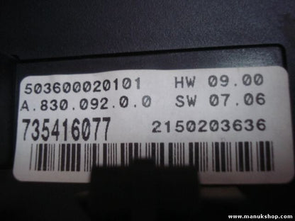 A/C System Fiat Stylo 503600020101 735416077