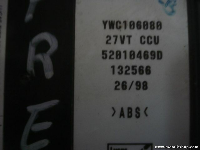 Dispositivo de control multifunción Land Rover YWC106080 27VT CCU 52010469D