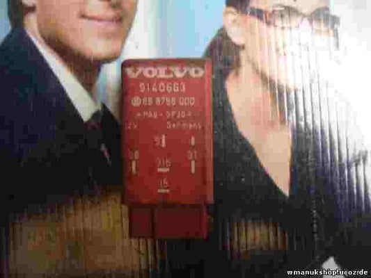 Relé del limpiaparabrisas  Volvo 850 9140663 898758000 89 8758 000