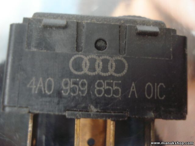 mando botonera elevalunas Audi A6 V8 80 100 200 4A0959855A 4AO959855A