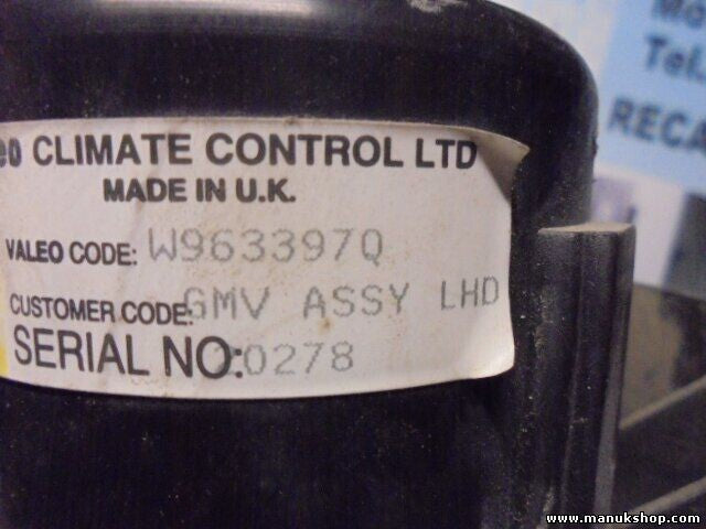 Ventilador de Calefacción Land Rover Freelander LN 1998-2000 W963397Q