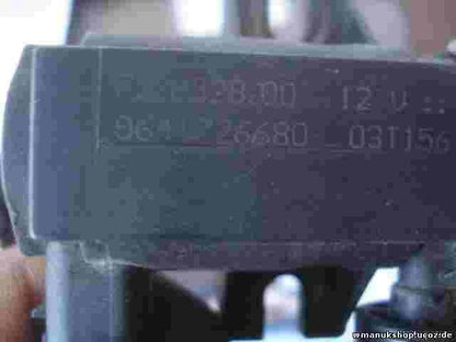 Solenoide de la válvula de vacío Peugeot 206 307 9641726680 72832800