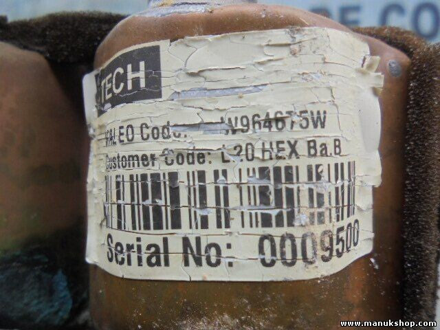 Evaporador de aire acondicionado Land Rover W964675W L20 HEX BaB 0009500