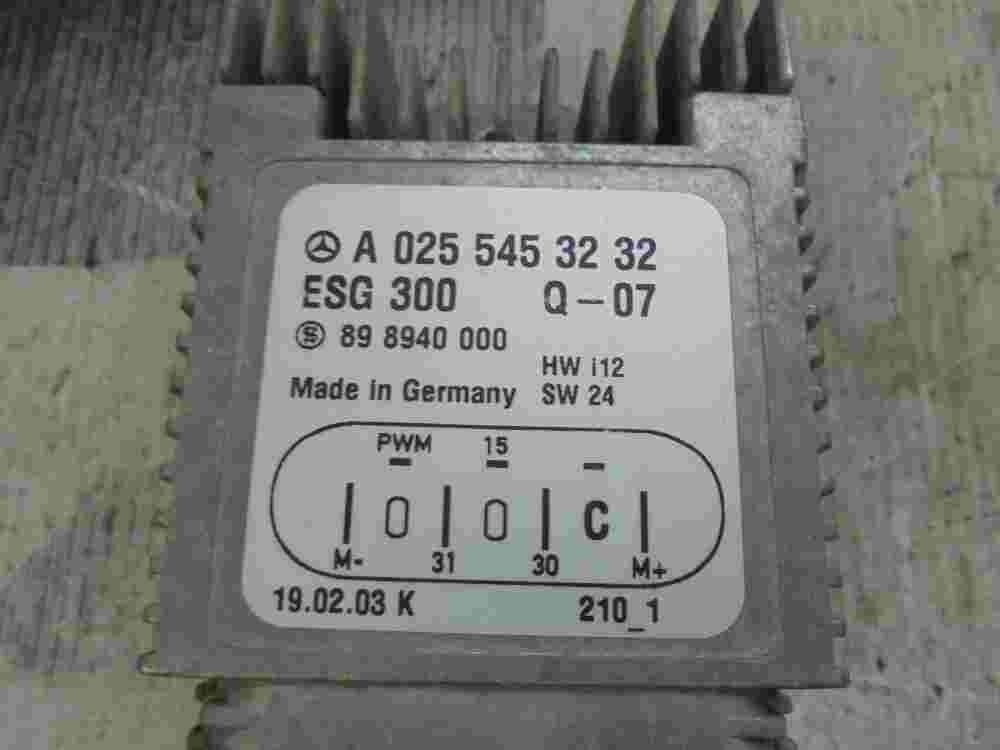 Centralita modulo electroventilador Mercedes W168 A0255453232 898940000  Q-07