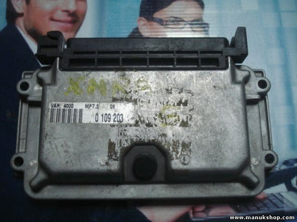 Centralita del motor Citroen Saxo Xsara Peugeot  MP7.203 9632693880 0261206214