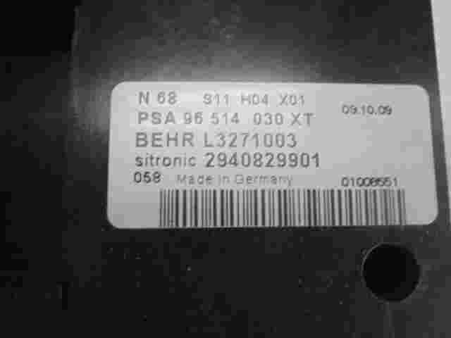 Climatizzatore Riscaldamento Clima Pannello di controllo Citroen 96514030XT 2...