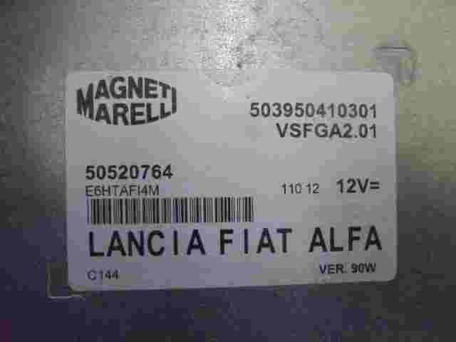 Amplificador Fiat  Lancia Alfa 50520764 503950410301 E6HTAFI4M VSFGA201