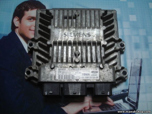 Centralita del motor Ford Fusion 1,4 TDCi SID 804 5S6112A650HA 5WS40240AT