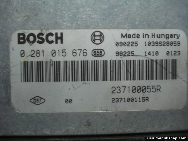 Centralita Renault Megane 0281015676 0 281 015 676 237100055R 237100115R