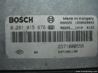 Centralita Renault Megane 0281015676 0 281 015 676 237100055R 237100115R