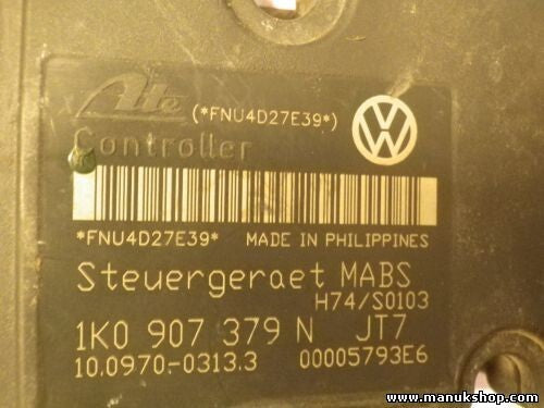 ABS Centralita VW Audi Seat Skoda 1K0907379N 1K0 907 379 N ATE 10097003133