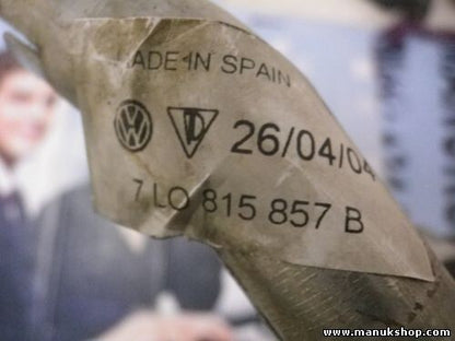 De escape del silenciador Calentador VW Volkswagen Touareg 7L 5.0 V10 7L0815857B