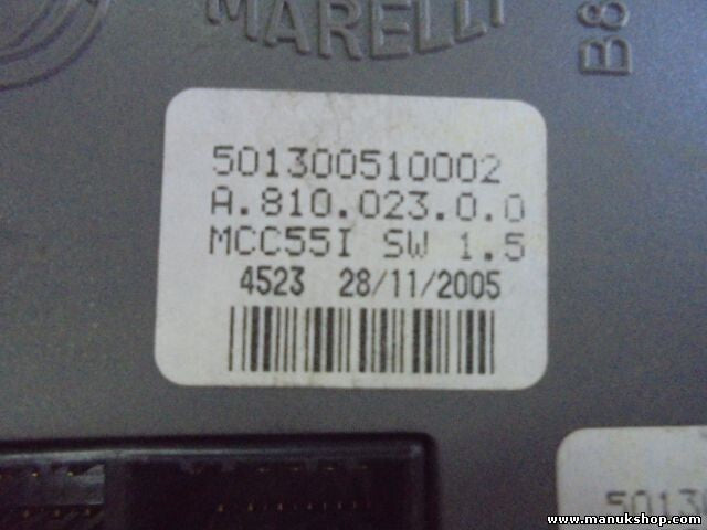 Controllo elettronico del climatizzatore Iveco Daily A81002300 501300510002