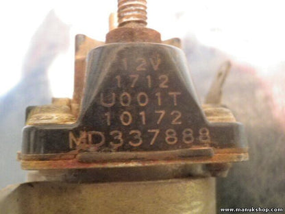 Relé de la bujía incandescente Mitsubishi L200 Pajero Montero MD337888