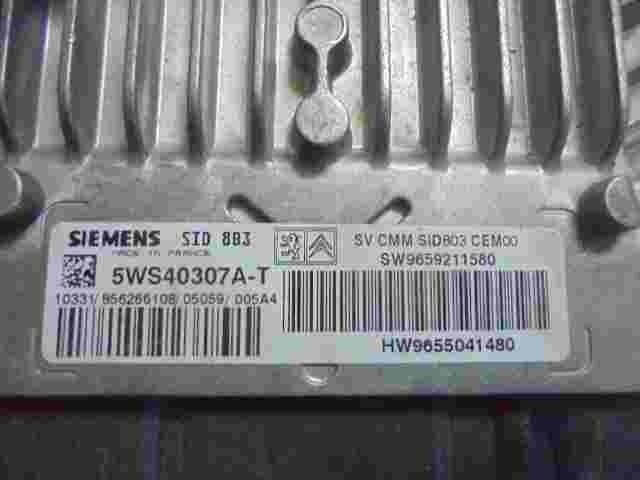 Centralita Citroen SW9659211580 9659211580 HW9655041480 9655041480 5WS40307A-T