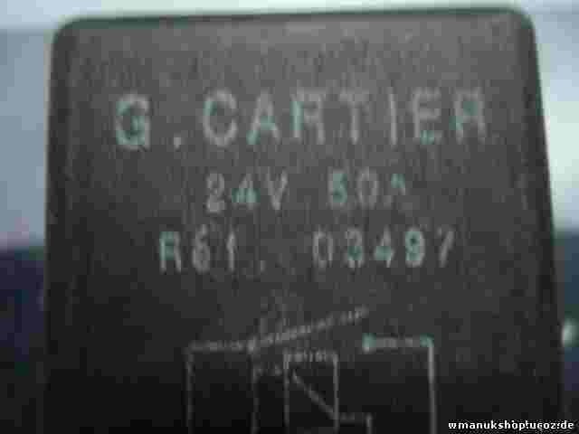 Relé Renault Magnum G.CARTIER REF 03497 5000787913 24V 50A