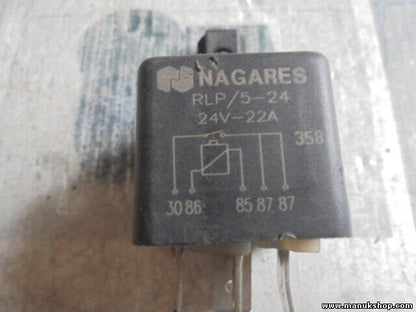 Relé NAGARES RLP/5-24 RLP524 24V-22A