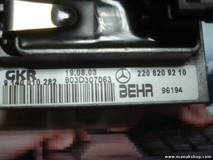 Resistencia calefaccion Mercedes W163 W220 2208209210 220 820 92 10 9140010282 