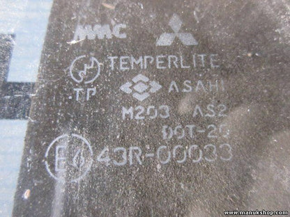 Vetro anteriore sinistro Mitsubishi Pajero Montero 43R00033 M203AS2DOT20