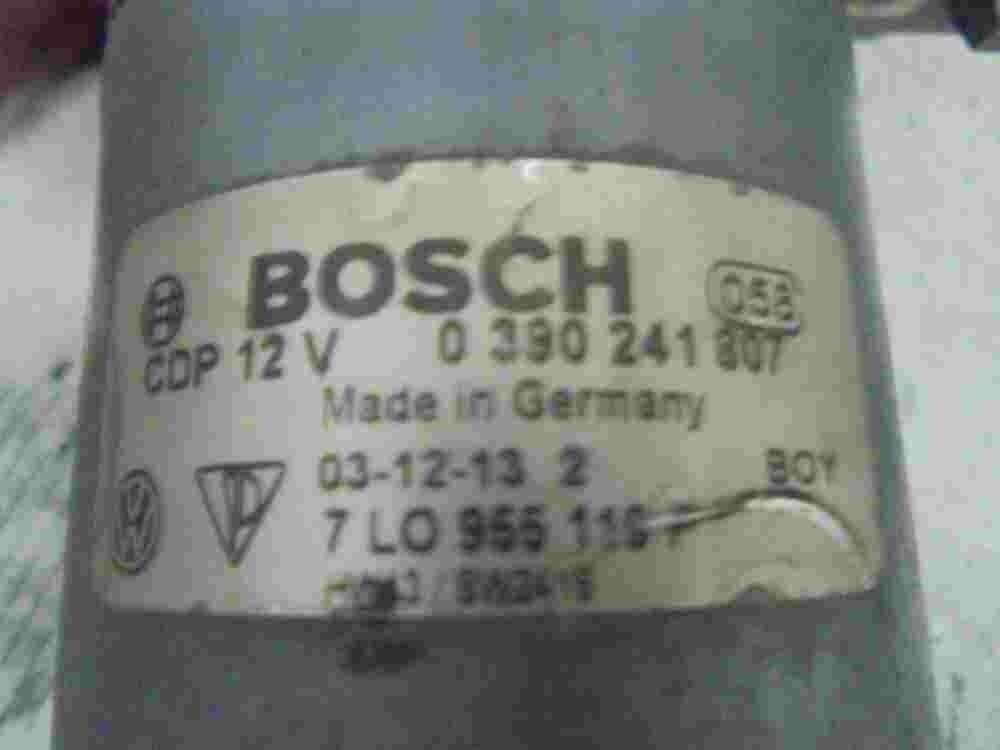 Motor limpia delantero Porsche Cayenne Audi Q7 VW Touareg 7L0955119F