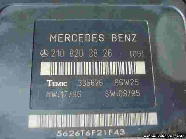 Controlador cierre centralizado Mercedes-Benz W210 2108203826 (09)