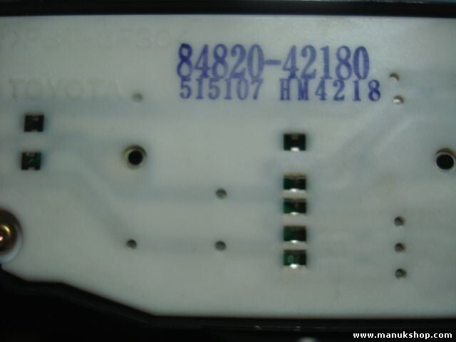 mando botonera elevalunas Toyota Rav 4 2005 8482042180 84820-42180 515107HM4218