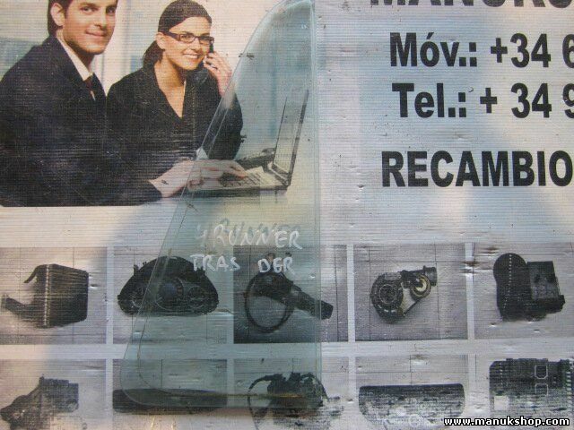 Triangolo vetro porta posteriore destra Toyota 4Runner 43R00034 M274 AS2