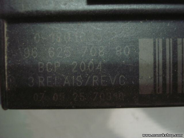 Recocido controlador Glow relé enchufe Peugeot 308 Citroen C4 Grand 9662570880