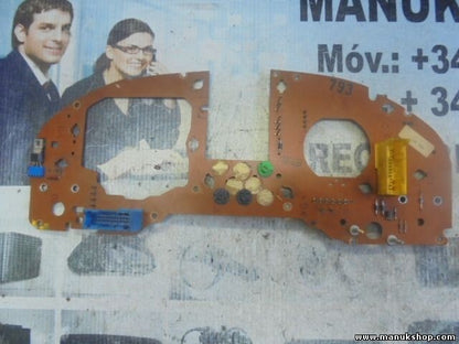 Diagrama del indicador de velocidad Audi 80 90 B3 B4 VDO 993087485 993 087 485