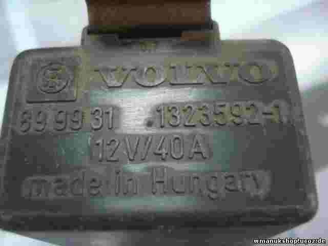 Relè pompa carburante Volvo 740 240 13235921 1323592-1 899931 12V 40A