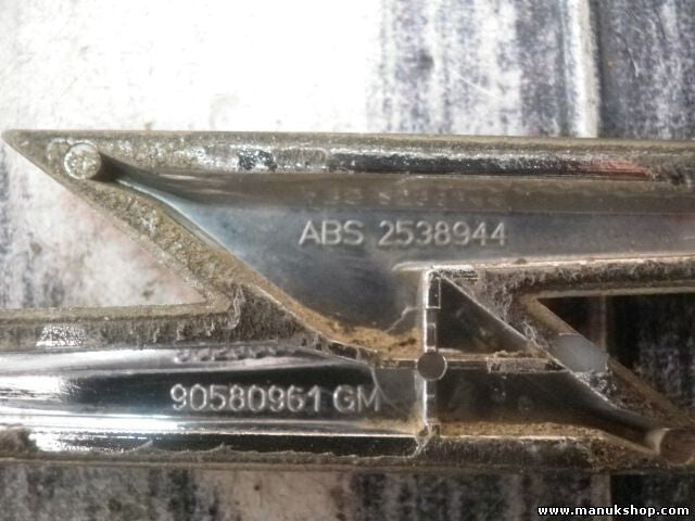 Emblema  Opel Zafira A 90580961GM 90580961 GM ABS 2538944