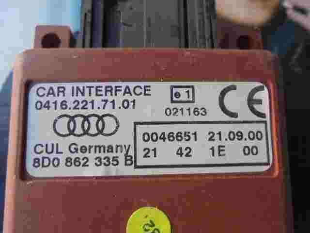 Centralita Bluetooth Teléfono Audi A4 B6 A4 B5 VW Passat 8D0862335B 04162217101