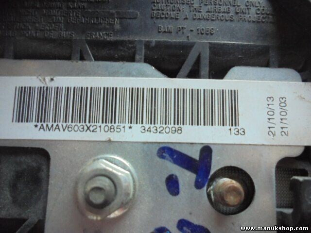 Airbag del volante conductor Nissan 484700F000 48470-0F000 3432098