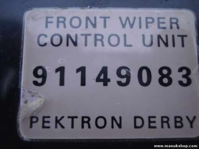 Motor del limpiaparabrisas Controller Opel Frontera A 2 8 TD 91149083